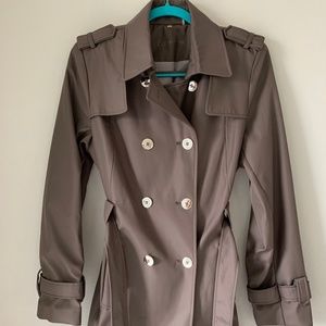 Calvin Klein Double Breasted Water Resistant Trench Coat